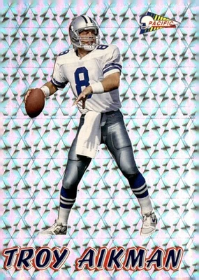 Pacific Prisms #18 1993 Troy Aikman Foto 1 de 2