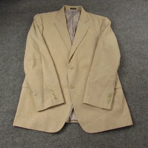 Giacca cappotto sportivo Stafford blazer uomo 42 regular beige vestibilità classica lino cotone - Foto 1 di 18