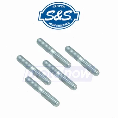 S&S Cycle Exhaust Port Studs for 2016-2017 Harley Davidson FLSS Softail Slim ww Foto 1 de 4