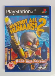 Destroy All Humans! 2 PS2 Action 2006 Game Complete Excellent Condition - Picture 1 of 3