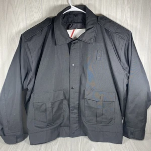 Tact Squad Private SecurityJacket / Black Full Zip USA Sz. 2XL - Picture 1 of 17