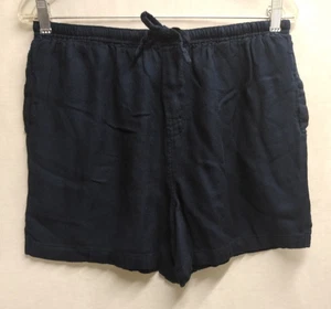 Sgt Leisure Hawaii Navy Blue Men'a Shorts Drawstring Waist Pockets Sz M - Picture 1 of 6