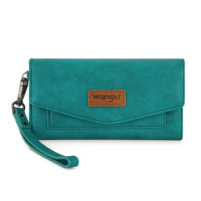 Montana West X Wrangler Wrist Wallets for Women Ladies Female Large Card Case... - Image 1 of 4