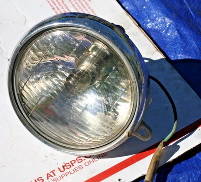 1966-68 HONDA CT 90 OEM FAROL VIN # CT90-143624 (VEJA ABAIXO) - Imagem 1 de 2