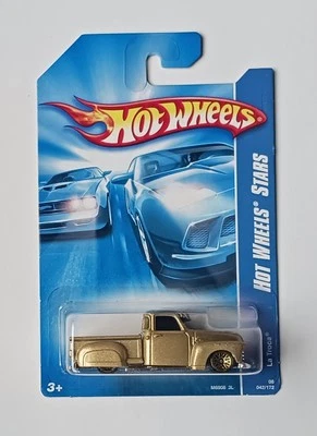 Camión Hot Wheels Stars La Troca 2008 error tampo/gráficos laterales faltantes  Foto 1 de 3