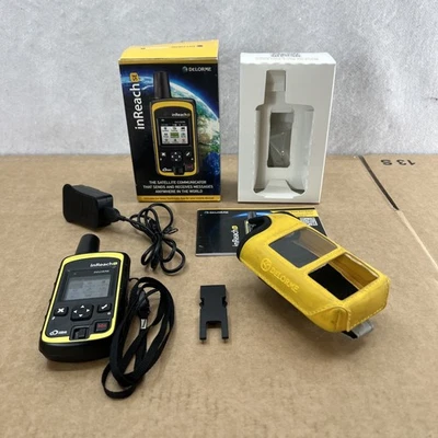 Comunicador Satelital GPS DeLorme inReach SE Completo con Caja Manual y Cable Foto 1 de 4