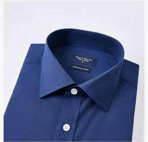 Camicia Marina Militare Uomo Vestibilità Regolare Manica Lunga XL. (U) - Foto 1 di 4