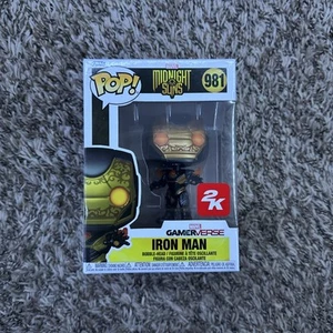 Funko POP! Marvel MIDNIGHT SUNS: IRON MAN 2K #981 Vinyl Figure H01 - Picture 1 of 5