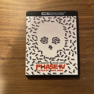 Phase IV (Ultra HD, 1974) No Slipcover - Tested - Picture 1 of 6