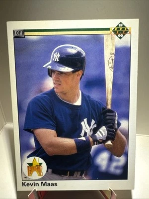 Tarjeta de béisbol Kevin Mass New York Yankees 1990 Upper Deck Rookie #70 Foto 1 de 2