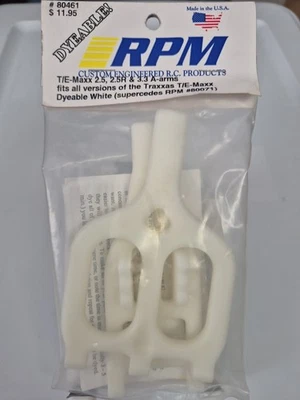 RPM A arms for Traxxas T/E Maxx versions dyeable white # 80461 - Image 1 of 4