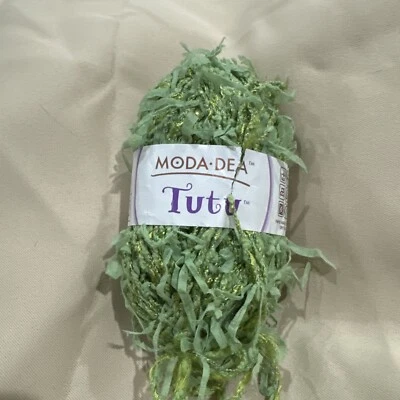 Moda-Dea TuTu Yarn Color 3651 PEAR GREEN Blend 92 Yd - Image 1 of 4