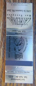 DEVIL ON MATCHBOOK MATCHCOVER: CATHEDRAL BAR (MONTREAL, QUEBEC) -E21 - Picture 1 of 1