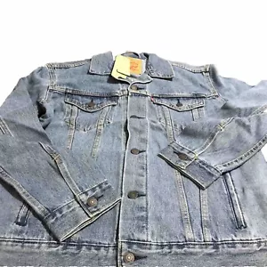 LEVI 'S Standard Trucker JEAN JACKET -Size L New with tags - Picture 1 of 4