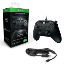 Xbox One Wired Controller Black XB1 PDP - NEW X S 1 Windows PC