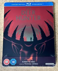 The Deer Hunter (1978) Blu-ray Steelbook - Zavvi Exclusive Brand New Sealed - Picture 1 of 3