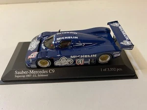 Sauber Mercedes C9 24h Le Mans 1/43 1:43 Modell Modellauto Minichamps #61 - Bild 1 von 4