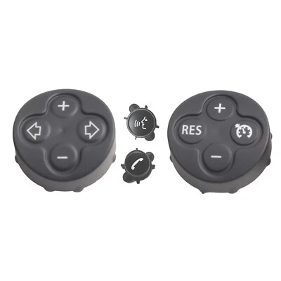 Steering Wheel Control Button Cover Set for Mini Cooper Models R55 R56 - Image 1 of 4