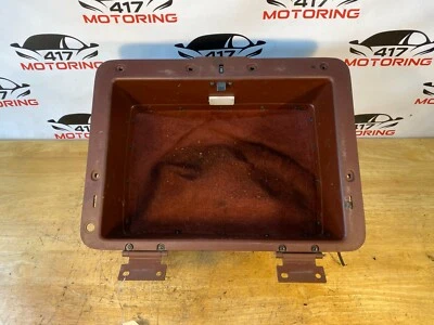 86-91 Mazda RX7 FC3s trasero derecho lado compartimento de almacenamiento consola roja OEM 7642 Foto 1 de 4