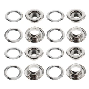 100 pezzi occhielli per tende trasparenti occhielli aste per tende anelli occhiello per tendaggio doccia - Foto 1 di 12
