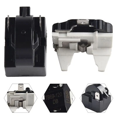 Thermal Overload PTC Protector Refrigerator Relay Starter Supplies Compressor - Image 1 of 4