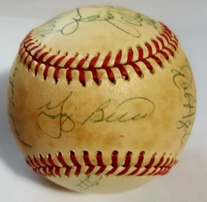 1986 New York Mets Old-Timer's Day Baseball 7-12-86 Yogi Carter Keith Strawberry - Picture 1 of 6