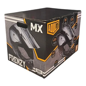 Frenzy MX 1 Open Face Graphic Off Road Helmet Size Medium Motorcycle ATV Racing - Picture 1 of 10