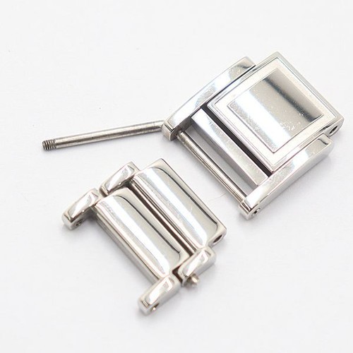 Cinturino orologio uomo Fendi originale 3 maglie 5400L parti bracciale argento 15mm