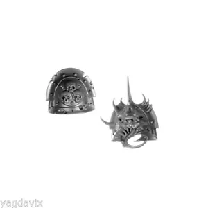 PLM66 EPAULIERE x2 PLAGUE MARINE WARHAMMER 40000 BITZ W40K NURGLE 29-30 - Bild 1 von 1