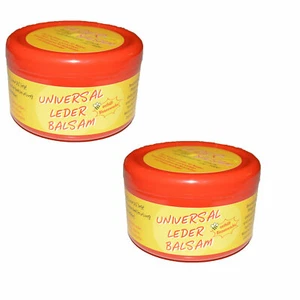 2 x Lederbalsam Lederfett mit Bienenwachs Lederpflege,Schuhcreme,Sattel Wachs - Bild 1 von 4