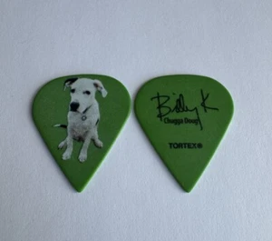 Mastodon Billy Kelliher Tour Issue Guitar Pick 2021 Hushed & Grim Tour Dog Green - Picture 1 of 2