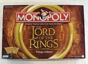 Monopoly Herr der Ringe Trilogie Edition Brettspiel - 100% KOMPLETT - Bild 1 von 9