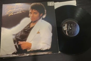 Michael Jackson Thriller 12 inch vynal album QE 38112 plays good tested works. - Picture 1 of 6