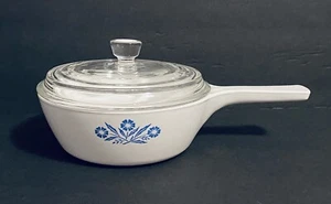 Vintage 1961 Corning Ware P-81-B Menu-ette 1 Pint Sauce Pan with Glass Lid - Picture 1 of 12