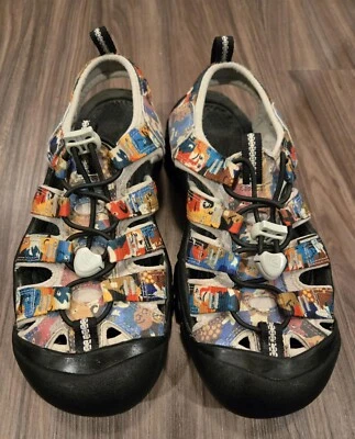 Keen Newport H2 ACO COLLAGE Mujer Talla 7 Impermeable Sandalias Deportivas Zapato RARO Foto 1 de 4