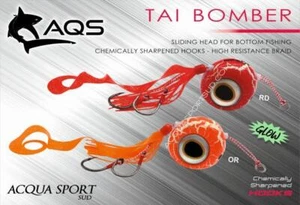 KUNSTKÖDER ANGELN AQS TAI BOMBER 200 GR VERTIKAL JIG TAI KABURA BOOT KÖDER - Bild 1 von 1