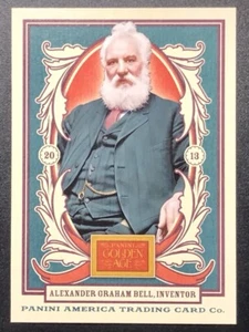 2013 Panini Golden Age Alexander Graham Bell #23 - Picture 1 of 2