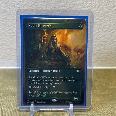 Magic Gathering-MTG-Noble Hierarch-Double Masters-PACK FRESH-FOIL - Image 1 of 4