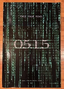 THE MATRIX RELOADED Movie Poster ORIGINAL 2003 HOLOFOIL 27x40 Vintage Keanu Reeves - Bild 1 von 6