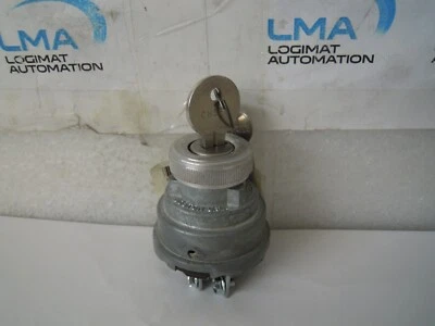 COLE HERSEE 956-3125 IGNITION KEY SWITCH ANTI-RESTART 3 Position - Image 1 of 2