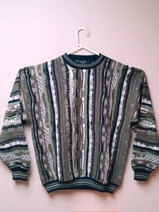 Vintage NWOT Protege Collection Sweater Mens XL Black Coogi Style USA - Picture 1 of 9