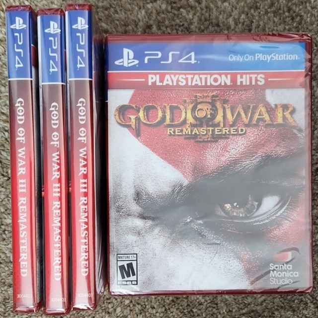 God of War III Remastered Standard Edition PlayStation 4 3004403