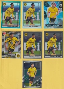 Jude Bellingham 7 RCs 2020-21 Merlin Refractor, Aqua Prism, & More FREE SHIP - Picture 1 of 2