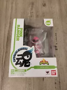 Ban Dai Tamashi Buddies Mighty Morphin Power Rangers Pink Ranger 028 new - Picture 1 of 6