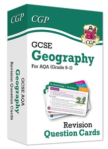 New Grade 9-1 GCSE Geography AQA Revision Question Cards 9781789082784 - Picture 1 of 1