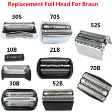 Replacement Foil Head For Braun 32B 32S 70S 70B 52S 52B 10B Series 3 / 7 BU