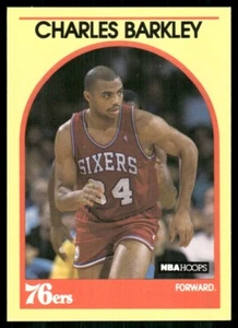 Charles Barkley Philadelphia 76ers #73 1989-90 NBA Hoops - Picture 1 of 2