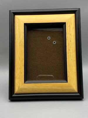 Marco de fotos Pier 1 de madera y negro en capas de 3,5" x 5" ¡ENVÍO GRATUITO! Foto 1 de 4