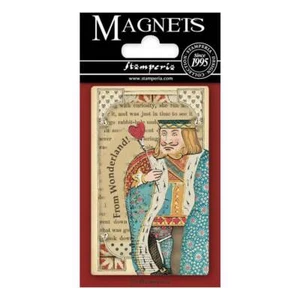 Stamperia MAGNET 2.25"x3.25"- Queen Of Hearts, Alice EMAG012 - Bild 1 von 1