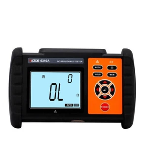 VICTOR 6310A DC Low Resistance Tester Micro-ohmmeter Ohmmeter LCD Display ⊕IK - Picture 1 of 4